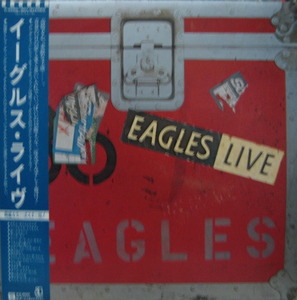 EAGLES - Live (&quot;OBI&quot;/2LP) 포스터/슬리브