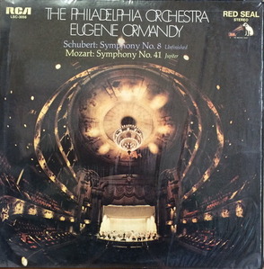 Eugene Ormandy conducting The Philadelphia Orchestra - Schubert Symphony No.8 &#039;Unfinshed&#039; and Mozart Symphony No.41 &#039;Jupiter&#039;
