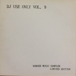 DJ USE ONLY VOL.9 - WARNER MUSIC SAMPLER LIMITED EDITION (&quot;Unforgettabie/Natalie Cole&quot;)