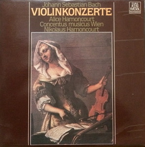 Alice Harnoncourt - Bach: Violinkonzerte 바이올린 협주곡집 (2LP)