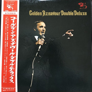 CHARLES AZNAVOUR - Golden Aznavour Double Deluxe (OBI&#039;/가사지/2LP)