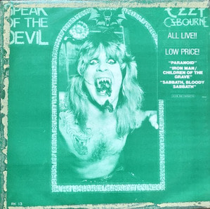 Ozzy Osbourne - Speak Of The Devil (2LP/해적판)