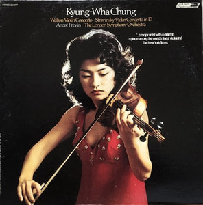 정경화 KYUNG-WHA CHUNG / Andre Previn - Walton/Stravinsky: Violin Concertos