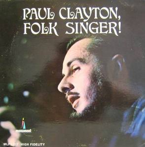 PAUL CLAYTON - Folk Singer
