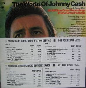 JOHNNY CASH - The World Of Johnny Cash (2LP)