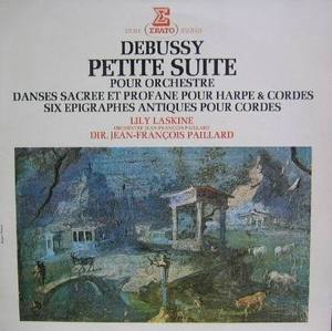 Lily LASKINE, harpe  ORCHESTRE JEAN-FRANCOIS PAILLARD - CLAUDE DEBUSSY