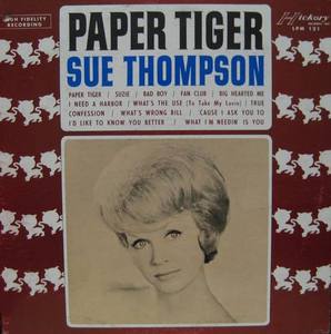 SUE THOMPSON - Paper Tiger