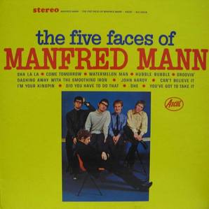 MANFRED MANN - The Five Faces Of 