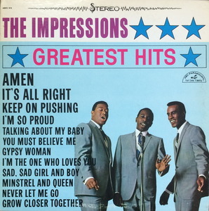 THE IMPRESSIONS - Greatest Hits