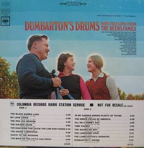 BEERS FAMILY - DUMBARTON&#039;S DRUMS