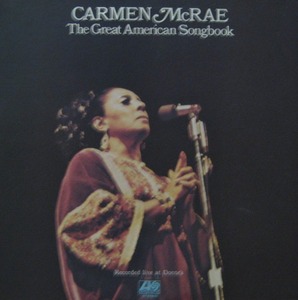 CARMEN MCRAE - THE GREAT AMERICAN SONGBOOOK (2LP)