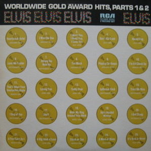 ELVIS PRESLEY - &#039;Worldwide Gold Award Hits&#039; 1 &amp; 2 (2LP)