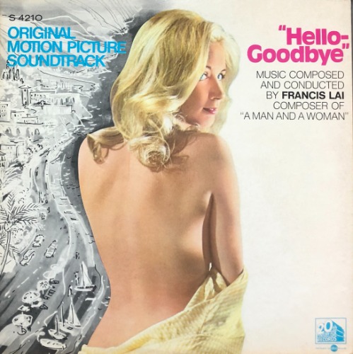 HELLO-GOODBYE (1970 FRANCIS LAI) - OST SOUNDTRACK / Genevieve Gilles Michael Crawford (NOT FOR SALE/PROMOTION COPY)