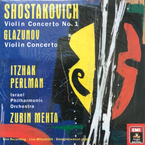 ITZHAK PERLMAN - Shostakovich / Glazunov (PROMO각인/미개봉)