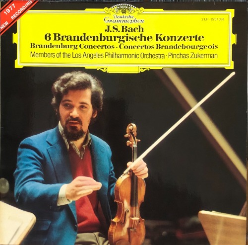 Pinchas Zukerman - Bach 6 Brandenburgisches Konzert (2LP)