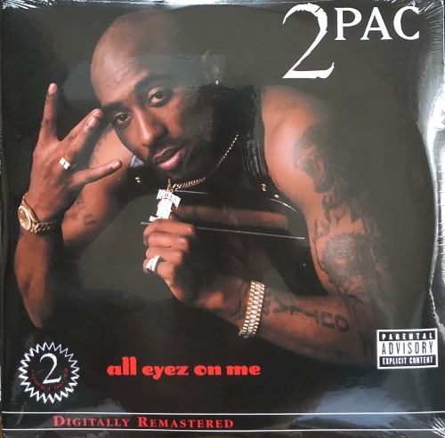 2PAC - All Eyez On Me (2001 US Death Row Records DRR 63008-1 / 4LP) &quot;Gangsta Hip Hop&quot;