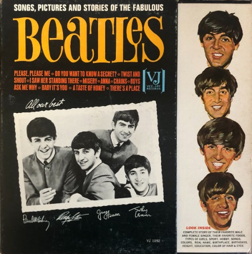 BEATLES - Songs and Pictures of The Fabulous Beatles (&quot;1964 US ORIGINAL  VJ 1092 ARC PRESSING MONO&quot;)