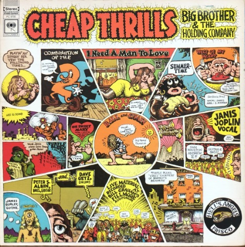 BIG BROTHER &amp; THE HOLDING COMPANY (JANIS JOPLIN) - Cheap Thrills (&quot;80 US Columbia STEREO  ‎PC 9700&quot;)