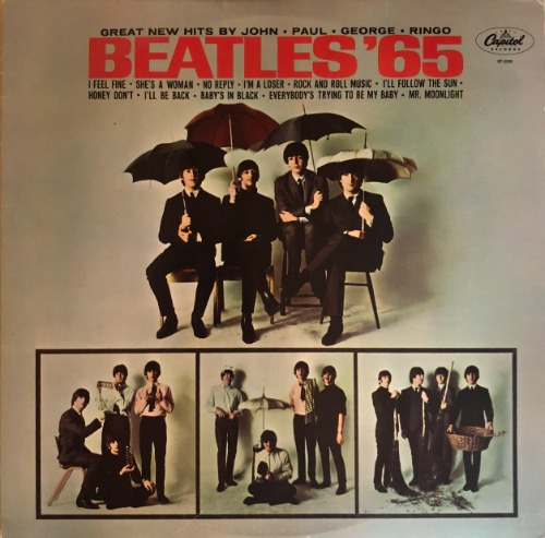 BEATLES - Beatles &#039;65 (&quot;83 US  Capitol Stereo  ST-2228 / Rainbow Labels&quot;)
