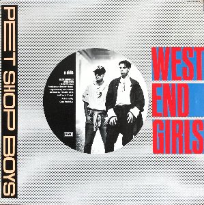 PET SHOP BOYS - West End Girls (12인지 45rpm EP) 가사지