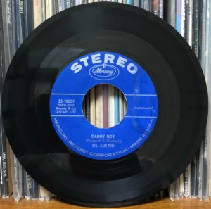 SIL AUSTIN - Danny Boy / It&#039;s The Talk Of The Town (7인지싱글/45rpm)
