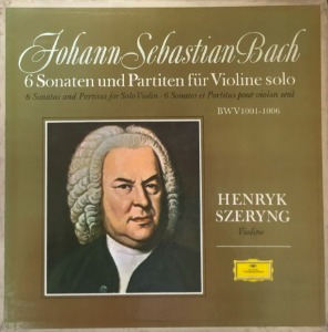 Henryk Szeryng - Bach 6 Sonaten Und Partiten Fur Violine Solo (3LP/BOX)