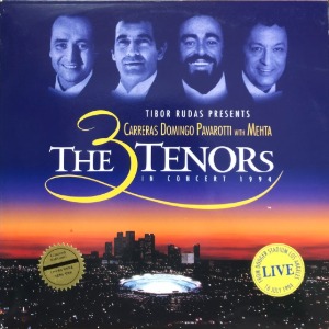 THE 3 TENORS IN CONCERT 1994 - Tibor Rudas presents Carreras, Domingo, Pavarotti With Mehta (카레라스/도밍고/파바로티,주빈 메타) &quot;2LP/한정반&quot;