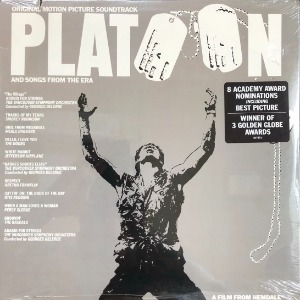 PLATOON - OST (&quot;1987 US First Pressing Hype Sticker Atlantic 81742-1 SOUL PSYCH&quot;)