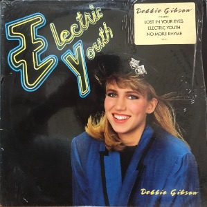 DEBBIE GIBSON - Electric Youth (&quot;ORG 80S POP HYPE STICKER&quot;)