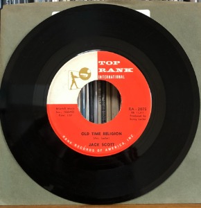 JACK SCOTT - OLD TIME RELIGION (7인지싱글/45 RPM) &quot;1960 ROCKABILLY&quot;