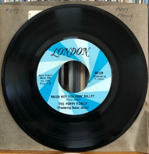THE POPPY FAMILY - WHICH WAY YOU GOIN&#039; BILLY ? (7인지싱글/45 RPM) &quot;1969  London Records&quot;