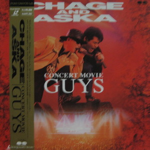 CHAGE AND ASKA - Concert Movie Guys (LASER DISC)