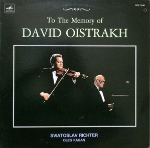 Kagan/Richter - to the memory of David Oistrakh
