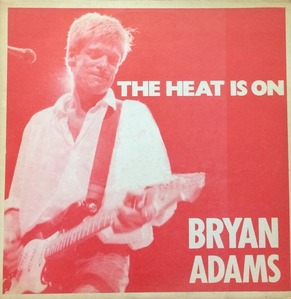 BRYAN ADAMS - Summer Of &#039;87 The Heat Is On (&quot;PROMOTIONAL COPY 	Not On Label (Bryan Adams) 부트랙&quot;)